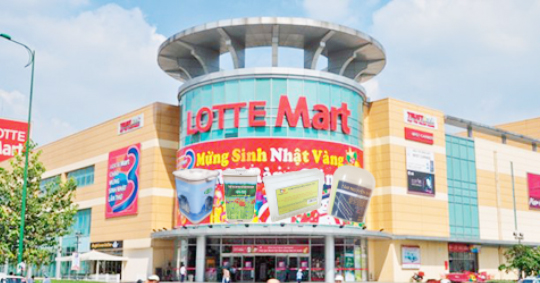 hệ thống siêu thị Lotte mart