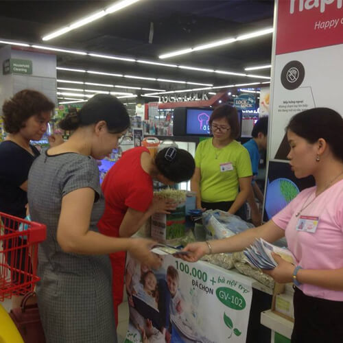 Hoạt náo cùng GV-102 tại siêu thị Lotte 229 Tây Sơn